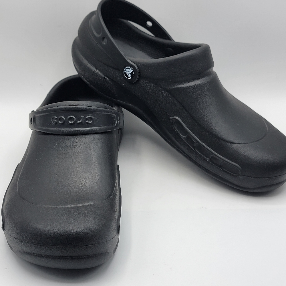 CROCS Men's Classic‎ Black Sandals Non-Slip Bottoms SIZE 12  #1660